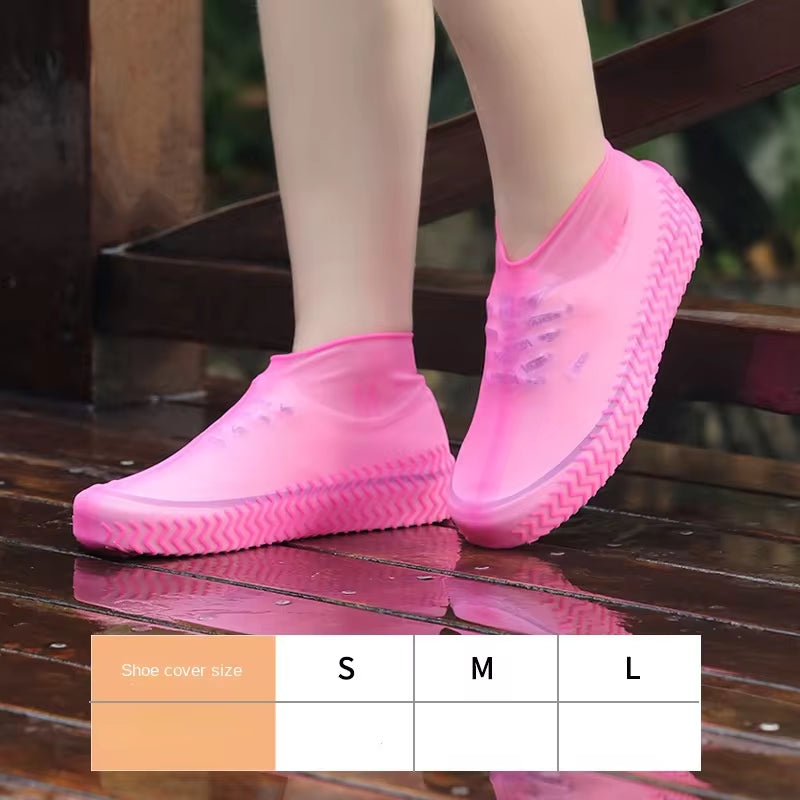  Fundas reutilizables impermeables para zapatos de lluvia, de silicona