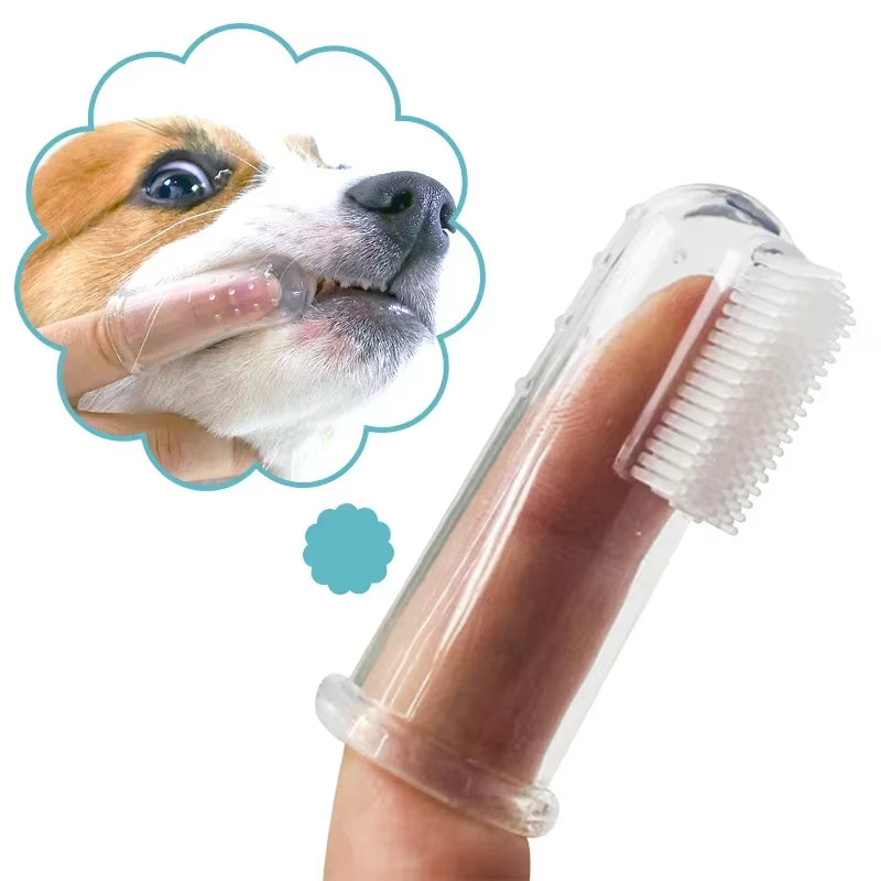 Cepillo de dientes súper suave para mascotas