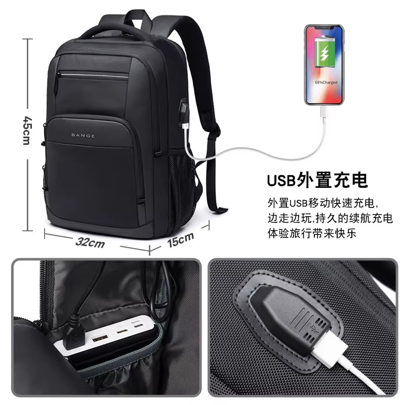 Mochila de diseño para portátil para hombre
