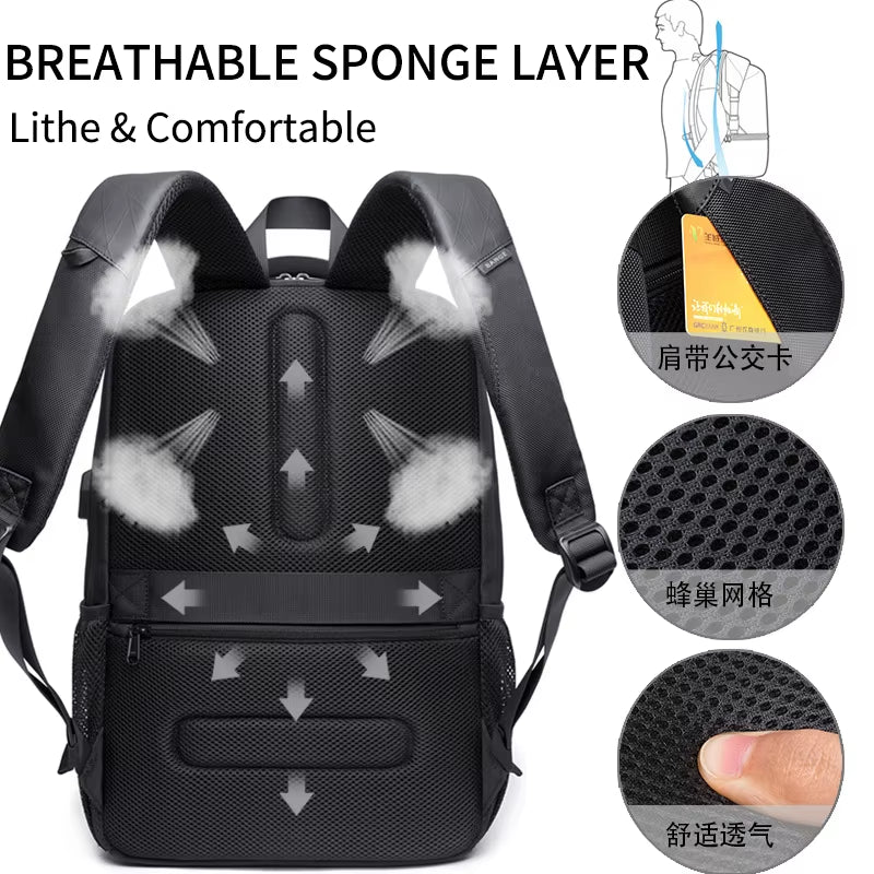 Mochila de diseño para portátil para hombre