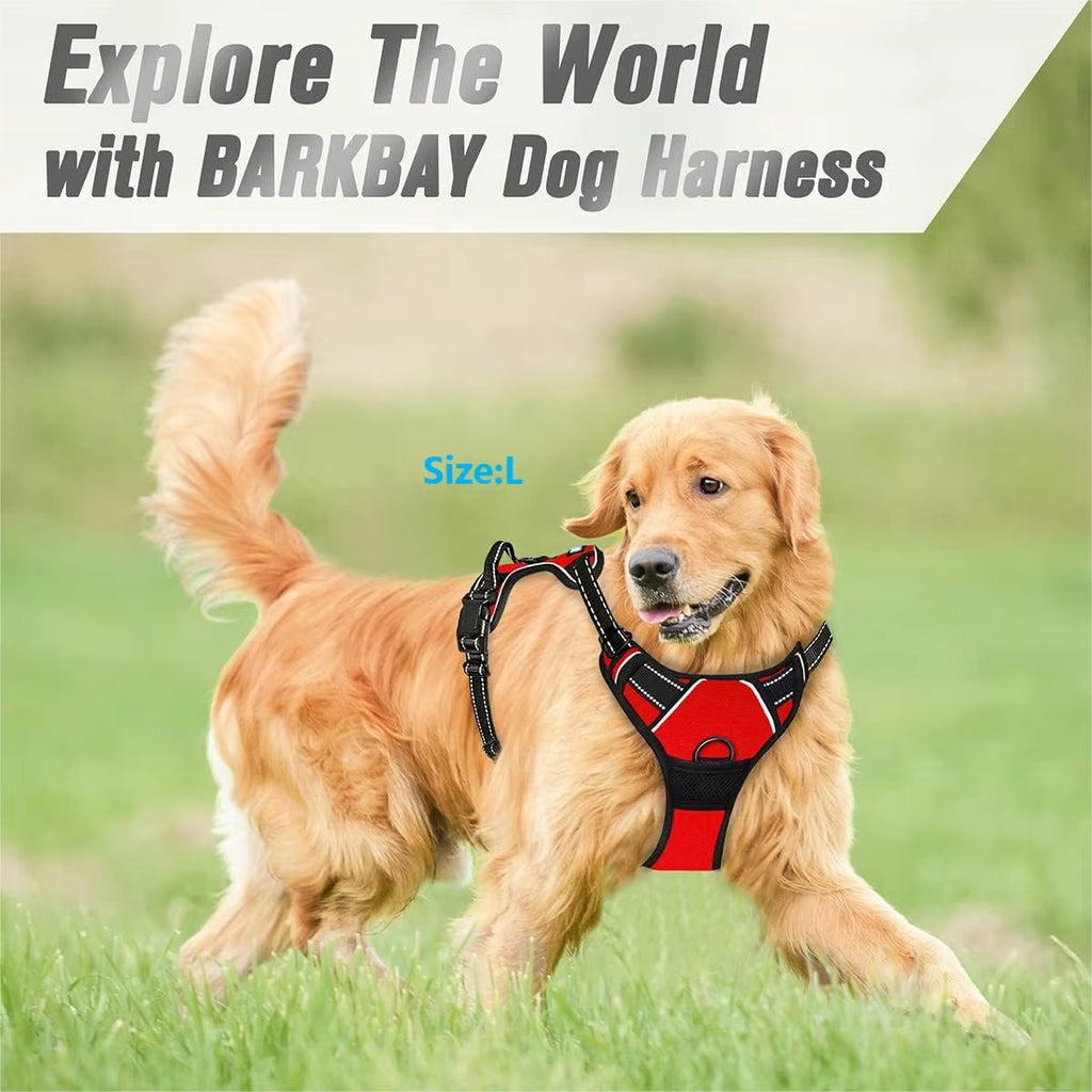  Arnés para perros sin tirones con clip frontal