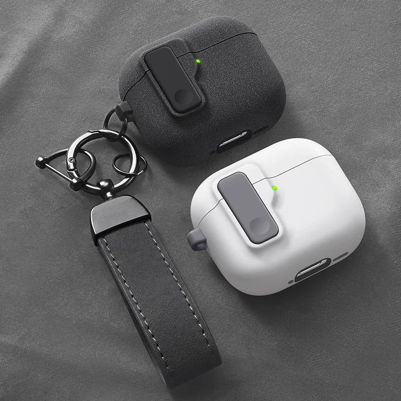  Funda de lujo protectora para AirPods 4