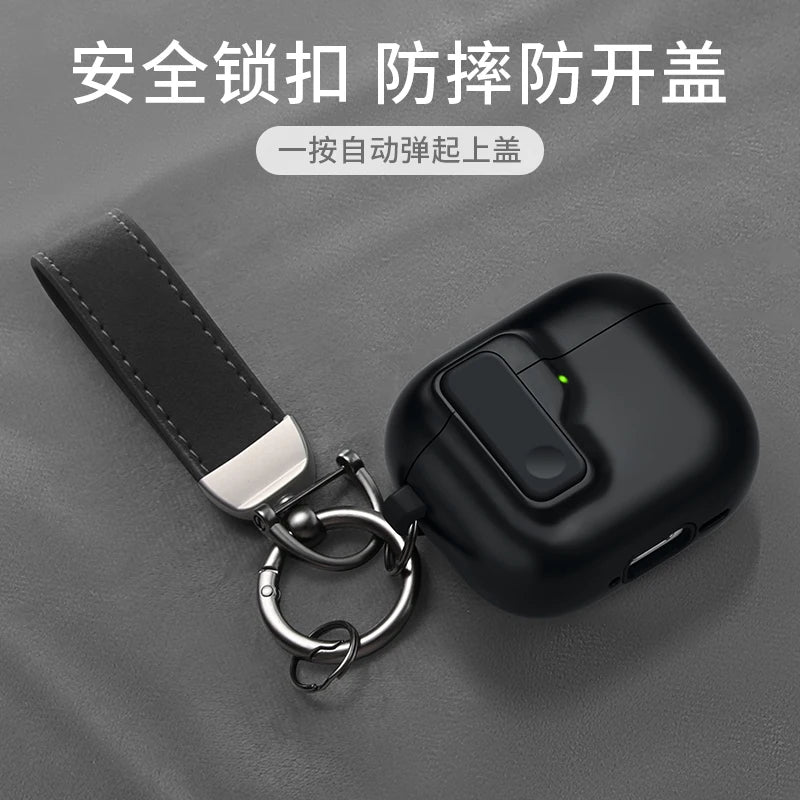  Funda de lujo protectora para AirPods 4