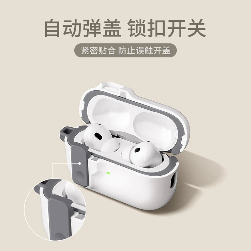  Funda de lujo protectora para AirPods 4