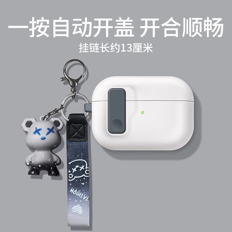  Funda de lujo protectora para AirPods 4