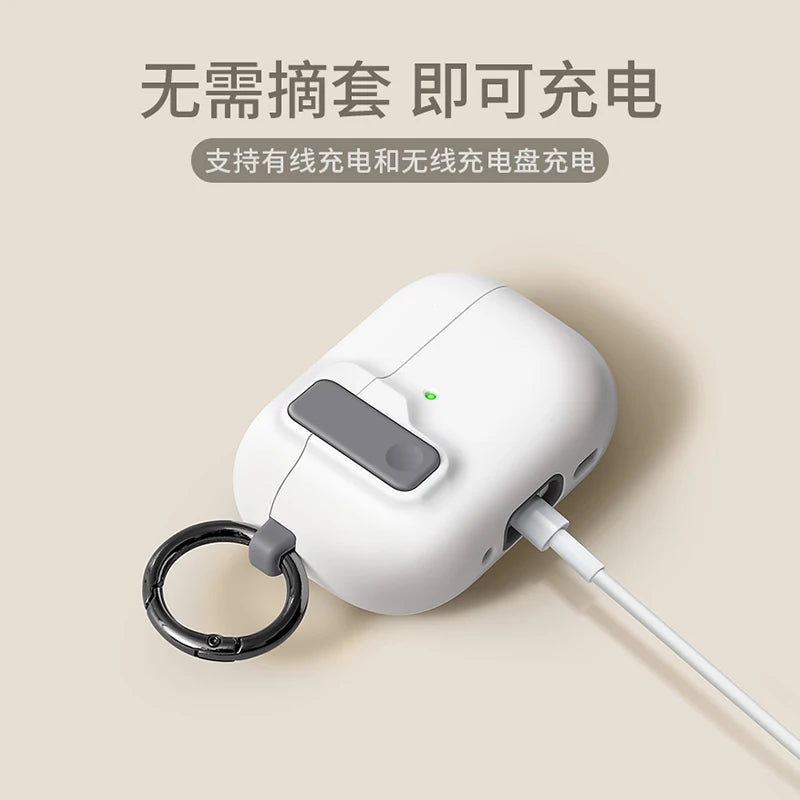  Funda de lujo protectora para AirPods 4