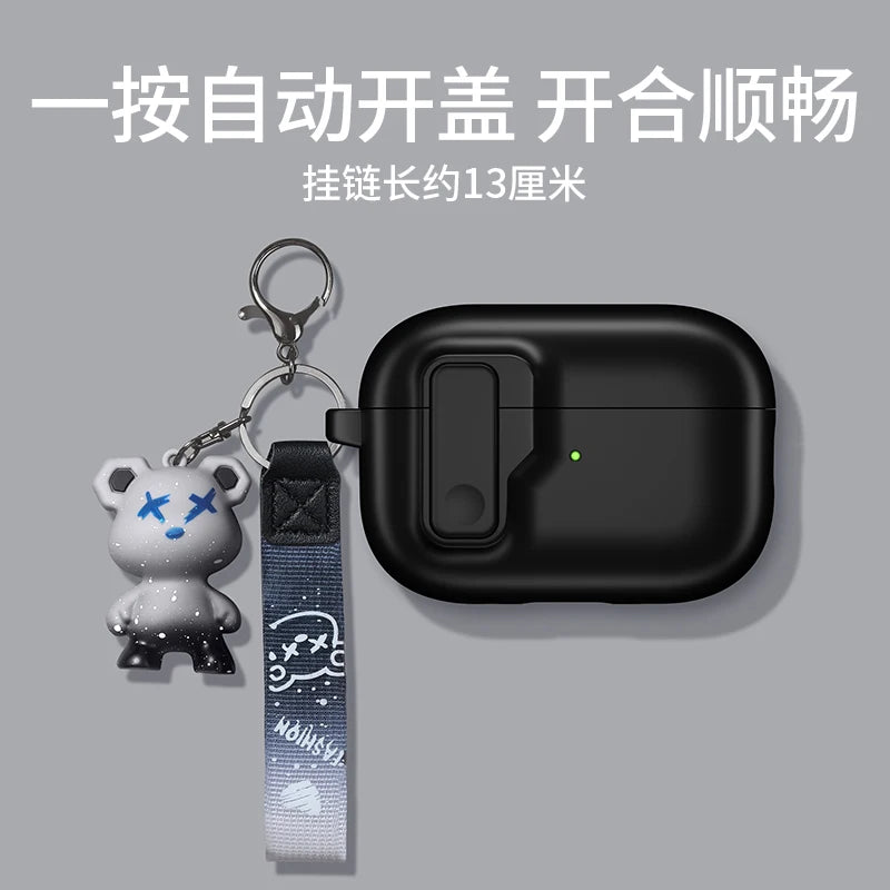  Funda de lujo protectora para AirPods 4