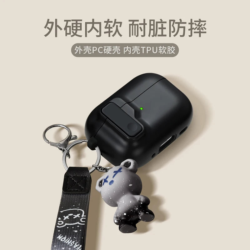  Funda de lujo protectora para AirPods 4
