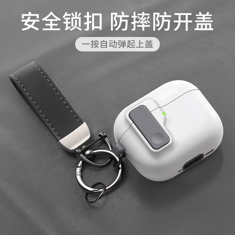  Funda de lujo protectora para AirPods 4