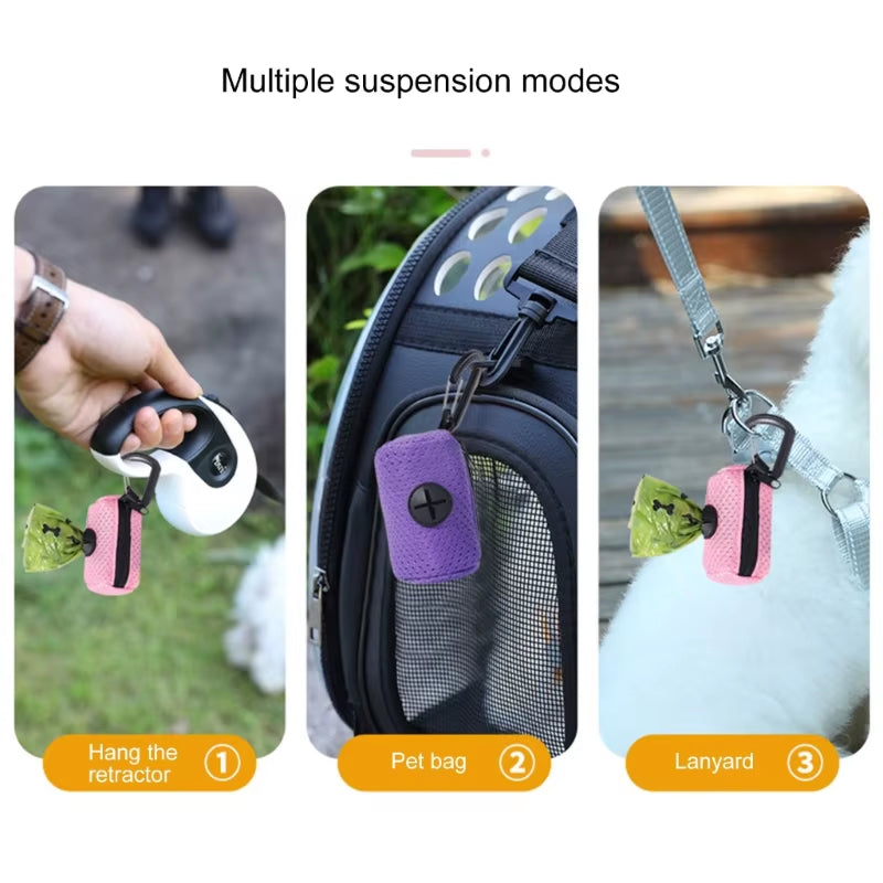  Soporte para bolsas de recogida de excrementos de perro
