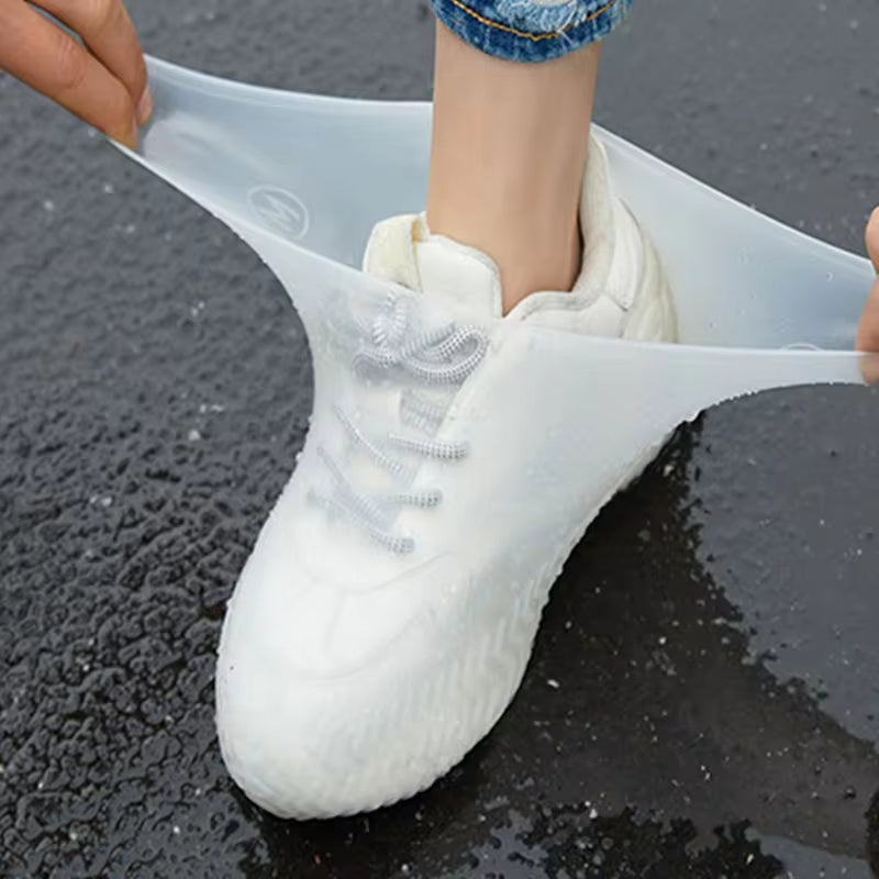  Fundas reutilizables impermeables para zapatos de lluvia, de silicona
