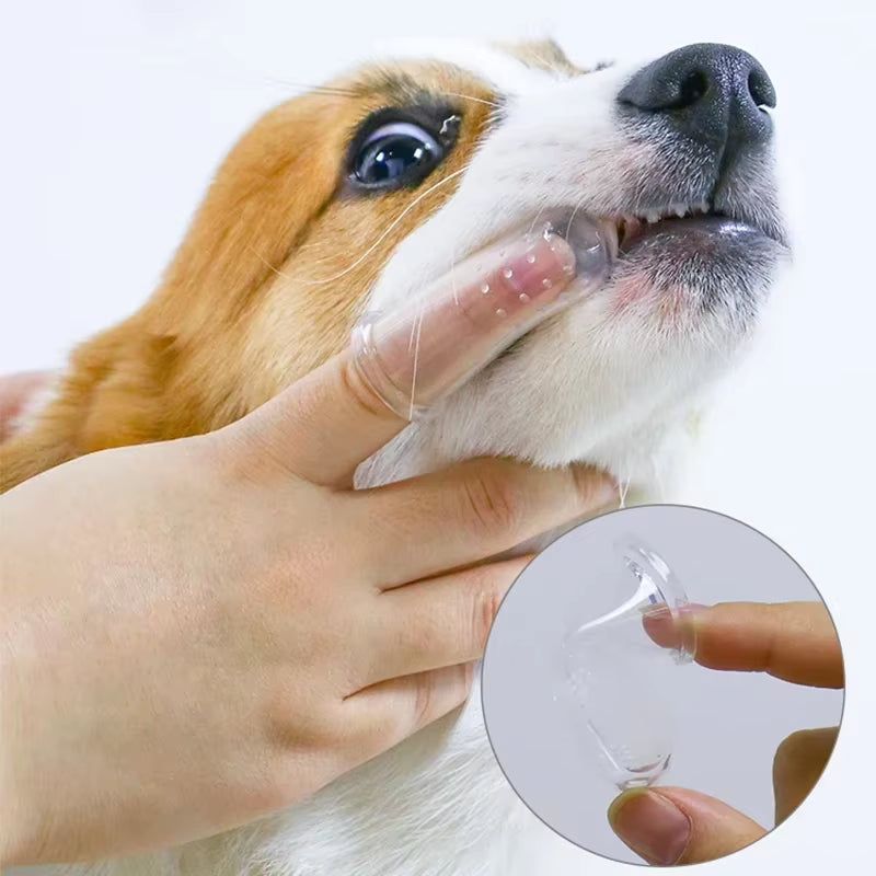 Cepillo de dientes súper suave para mascotas